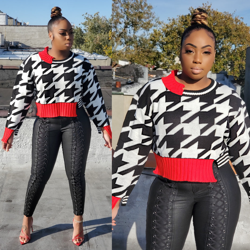 LYDIA COLORBLOCK SWEATER