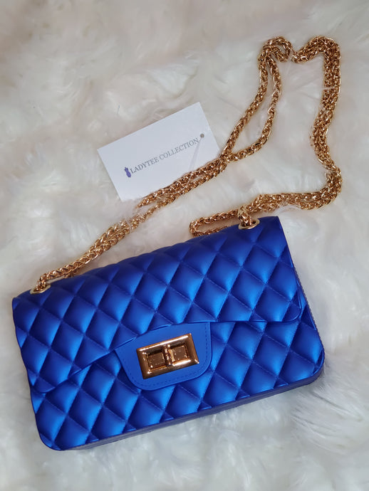 KEEP IT CLASSY HANDBAG (ROYAL BLUE)