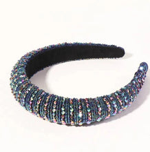 KESHEL RHINESTONE HEADBAND (BLUE)