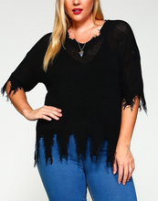 JUST CHILLING DISTRESSED TOP (PS)