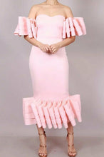 PURE ESSENCE DRESS- PALE PINK