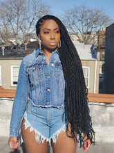 EVA DENIM DRIP JACKET