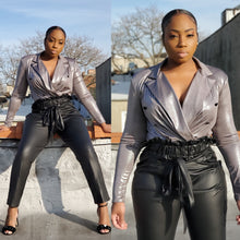 METALLIC GOODNESS TOP