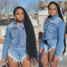 EVA DENIM DRIP JACKET
