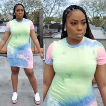 TYE CHILL JERSEY DRESS