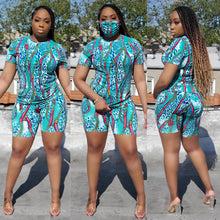NELLI MASK ON SET (TEAL)