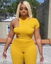 BIA JUMPSUIT SET (MUSTARD)