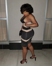 PARIS LB MESH DRESS