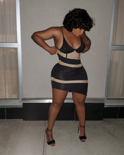 PARIS LB MESH DRESS