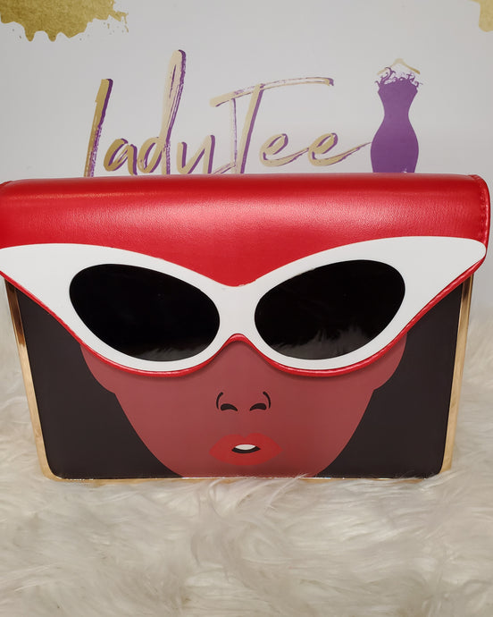 MELANIN QUEEN CLUTCH (RED)