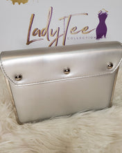 MELANIN QUEEN CLUTCH (SILVER)