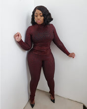 LAYLA SEQUINS SET (RED)