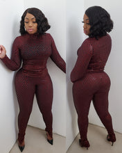 LAYLA SEQUINS SET (RED)