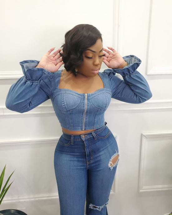 DEMI CROP TOP