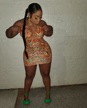 RAH PRINT DRESS