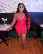 TRACIA RHINESTONE DRESS