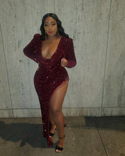 ALYSSA SEQUIN DRESS