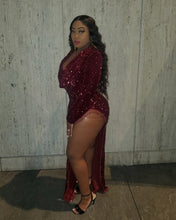 ALYSSA SEQUIN DRESS