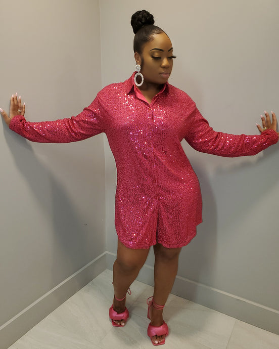 FARRAH SEQUIN DRESS