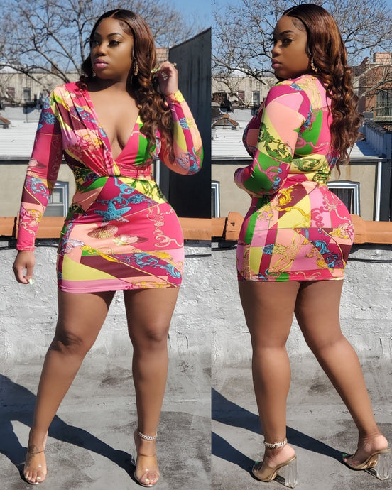 CANDY GIRL MINI DRESS